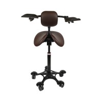 Salli MultiAdjuster Ergorest with Stretching Support - эргономичный стул врача-стоматолога для работы с микроскопом | Salli (Финляндия)