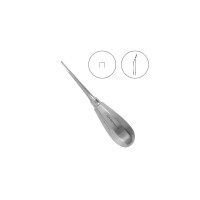 Элеватор Bein, изогнутый, 3 мм (13-7BC) | HLW Dental Instruments (Германия)