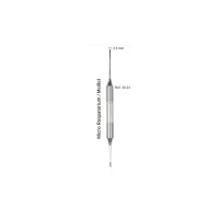 Распатор, ручка DELUXE, диаметр 10 мм, 2,5-2,5 мм | HLW Dental Instruments (Германия)