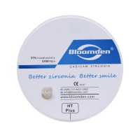 HT-Plus - циркониевый диск высоко-прозрачный, диаметр 98 мм | Bloomden (Китай)