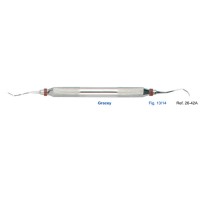 Кюрета парадонтологическая Gracey, форма 13/14, ручка CLASSIC, диаметр 10 мм | HLW Dental Instruments (Германия)