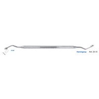 Ложка кюретажная овальная Hemingway, 4,0 мм (25-16) | HLW Dental Instruments (Германия)