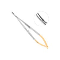 Микроиглодержатель TUC CASTROVIEJO изогнутый, 18 см | Nopa Instruments (Германия)