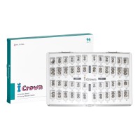 I Crown Full Kit - набор детских стоматологических коронок всех форм и размеров, 96 шт. | Seil Global (Ю. Корея)