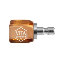 VITA SUPRINITY PC HT - блок-заготовка из стеклокерамики, усиленной диоксидом циркония, для CAD/CAM, высоко-прозрачная, 12x14x18 мм, 5 шт. | VITA (Германия)