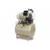 EKOM DK50 2V/50 S - безмасляный компрессор для 2-x стоматологических установок с кожухом, без осушителя, с ресивером 50 л | EKOM (Словакия)
