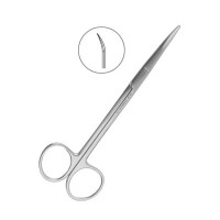 Ножницы тупоконечные изогнутые Metzenbaum, 145 мм | HLW Dental Instruments (Германия)