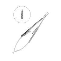 Иглодержатель хирургический Castroviejo, длина 140 мм | HLW Dental Instruments (Германия)