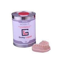 Gorky Liquid Dental Model FL SLA - фотополимерная смола для стоматологии, цвет персиковый, 1 кг | Gorky Liquid (Россия)