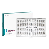 I Crown Half Kit - набор детских стоматологических коронок всех форм и размеров, 48 шт. | Seil Global (Ю. Корея)