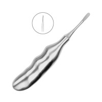 Люксатор прямой, 5 мм (13-12LX) | HLW Dental Instruments (Германия)