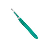 Скальпель с лезвием из нержавеющей стали, №15C, одноразовый, 10 шт. | Apexmed International B.V. (Нидерланды)