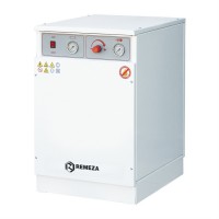 Remeza КМ-16.GMS150К - безмасляный компрессор для одной стоматологической установки, без осушителя, с кожухом, с ресивером 16 л, 110 л/мин | Remeza (Белоруссия)