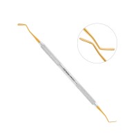 Гладилка обратная, жесткая, 3.0 мм, нитрид титановое покрытие | HLW Dental Instruments (Германия)