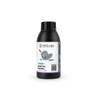HARZ Labs Dental Model Light Grey - фотополимерная смола для изготовления стоматологических моделей, светло-серый цвет, 0.5 кг | HARZ Labs (Россия)