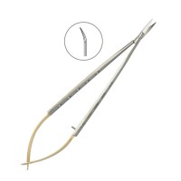 Ножницы-микро изогнутые Micro Schere TC, 170 мм | HLW Dental Instruments (Германия)