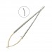 Ножницы-микро изогнутые Micro Schere TC, 170 мм | HLW Dental Instruments (Германия)