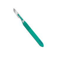 Скальпель с лезвием из нержавеющей стали, №10, одноразовый, 10 шт. | Apexmed International B.V. (Нидерланды)
