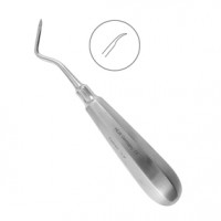 Элеватор Friedmann, изогнутый от себя, 3 мм | HLW Dental Instruments (Германия)
