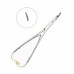 Иглодержатель хирургический изогнутый Nadelhalter TC, длина 170 мм | HLW Dental Instruments (Германия)