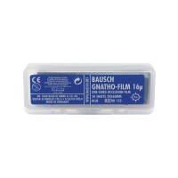 Bausch BK 123 - окклюзионная пленка мягкая односторонняя синяя, толщина 16 мкм | Bausch (Германия)
