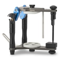 Arto 1 + Adesso Multisplit Junior - артикулятор с монтажными пластинами, среднеанатомический Non-Arcon, 126 мм | Baumann Dental GmbH (Германия)