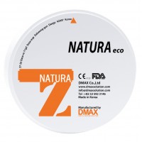 Natura eco  - циркониевый диск, белый, диаметр 98 мм | DMAX Co., Ltd (Ю. Корея)