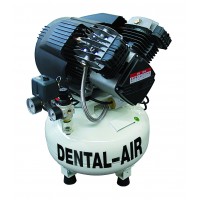 Dental Air 3/24/5 - безмасляный воздушный компрессор на 3 установки, без кожуха, 200 л/мин | Werther Int. (Италия)