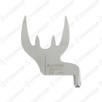 Прикусная вилка для лицевой дуги для полного протезирования 5023-3 | Asa Dental (Италия)