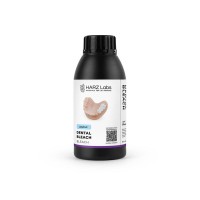 HARZ Labs Dental Bleach - фотополимерная смола для стоматологии, цвет молочный полупрозрачный, 0.5 кг | HARZ Labs (Россия)