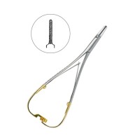 Иглодержатель хирургический Mini-Rider Lichtenberg TC, длина 140 мм | HLW Dental Instruments (Германия)