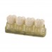 TOOTH MODEL W-TYPE - модель из 4-х зубов, демонстрирующая стадии кариеса | Hanil (Ю. Корея)