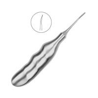 Люксатор изогнутый, 2 мм (13-13LX) | HLW Dental Instruments (Германия)