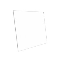 Soft Plate White - термоформовочные пластины для вакуумформера Plastvac P7, мягкие, белый цвет, 3 мм, 5 шт. | Bio-Art (Бразилия)