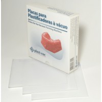 Cristal (PET-G) - пластины термопластичные для вакуумформера, жесткие, 1,5 мм (20 шт.) | Bio-Art (Бразилия)