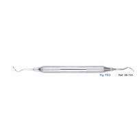 Скейлер парадонтологический, форма T2/3, ручка CLASSIC, диаметр 10 мм | HLW Dental Instruments (Германия)