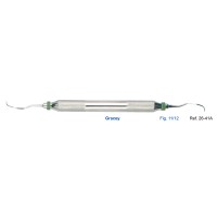 Кюрета парадонтологическая Gracey, форма 11/12, ручка CLASSIC, диаметр 10 мм | HLW Dental Instruments (Германия)
