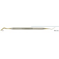 Гладилка обратная, гибкая, 2,0 мм, нитрид титановое покрытие | HLW Dental Instruments (Германия)