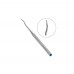 Элеватор мини изогнутый, 4,5 мм, мезиальный | HLW Dental Instruments (Германия)