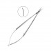Ножницы микрохирургические изогнутые Castroviejo,140 мм | HLW Dental Instruments (Германия)