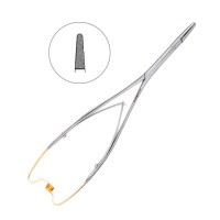 Иглодержатель хирургический Hoesl TC, длина 210 мм | HLW Dental Instruments (Германия)