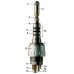 MULTIflex 465 LRN - быстросъемный переходник с подсветкой, с регулятором подачи спрея | KaVo (Германия)