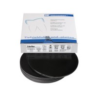 Erkoflex color - термоформовочные пластины, цвет глубокий черный, 125×125 мм, 5 шт. | Erkodent (Германия)