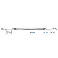 Скейлер парадонтологический, Kirkland, форма 15/16, ручка диаметр 8 мм | HLW Dental Instruments (Германия)