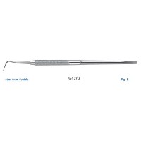 Зонд односторонний жесткий,  форма 8 | HLW Dental Instruments (Германия)