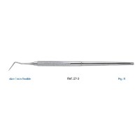 Зонд односторонний жесткий, форма 9 | HLW Dental Instruments (Германия)
