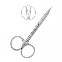Ножницы хирургические прямые Stevens, 115 мм | HLW Dental Instruments (Германия)