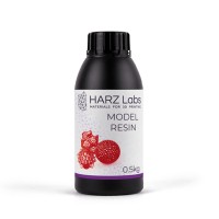 HARZ Labs Model Resin - фотополимерная смола, вишнёвый цвет, 0.5 кг | HARZ Labs (Россия)