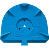 Classic L - цокольные пластины для Giroform, синие, 100 шт. | Amann Girrbach AG (Австрия)
