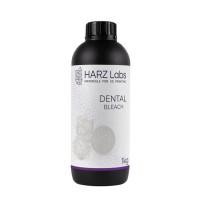 HARZ Labs Dental Bleach - фотополимерная смола для стоматологии, цвет молочный полупрозрачный, 1 кг | HARZ Labs (Россия)